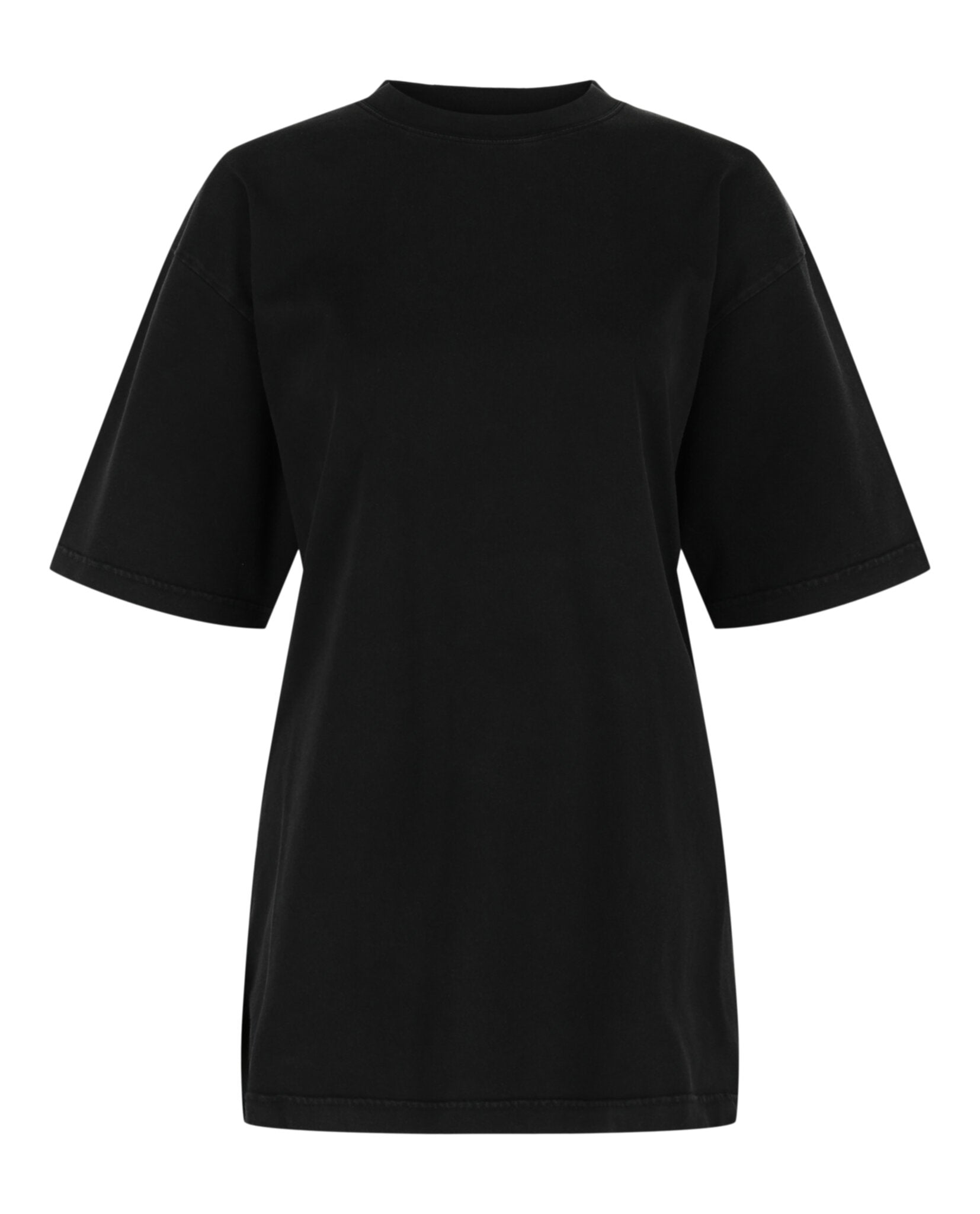 Balenciaga Balenciaga Womens Medium Fit Crystal Embellished Logo T-Shirt