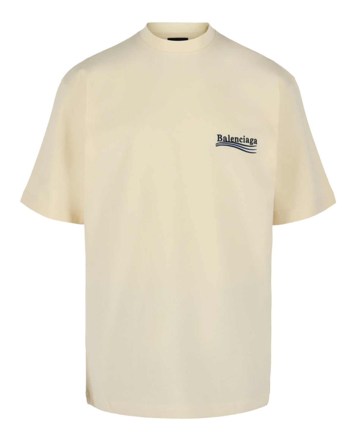 Balenciaga Mens Political Campaign Large Fit T-Shirt
