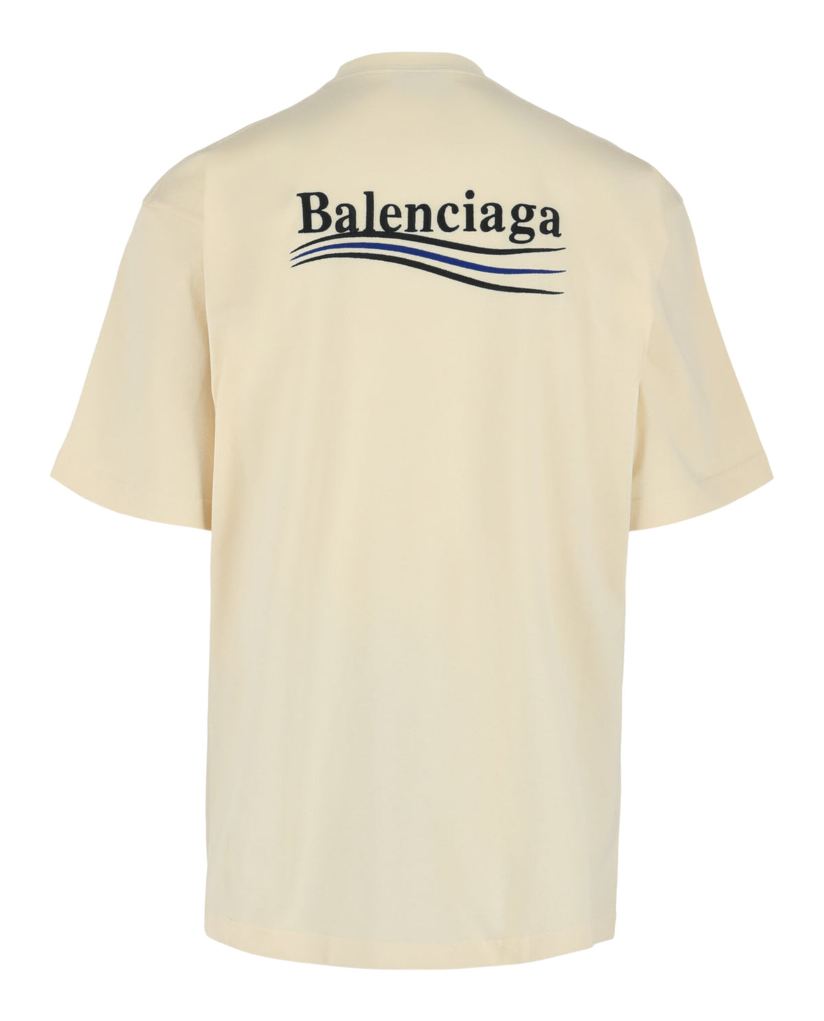 Balenciaga Mens Political Campaign Large Fit T-Shirt