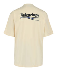 Balenciaga Mens Political Campaign Large Fit T-Shirt