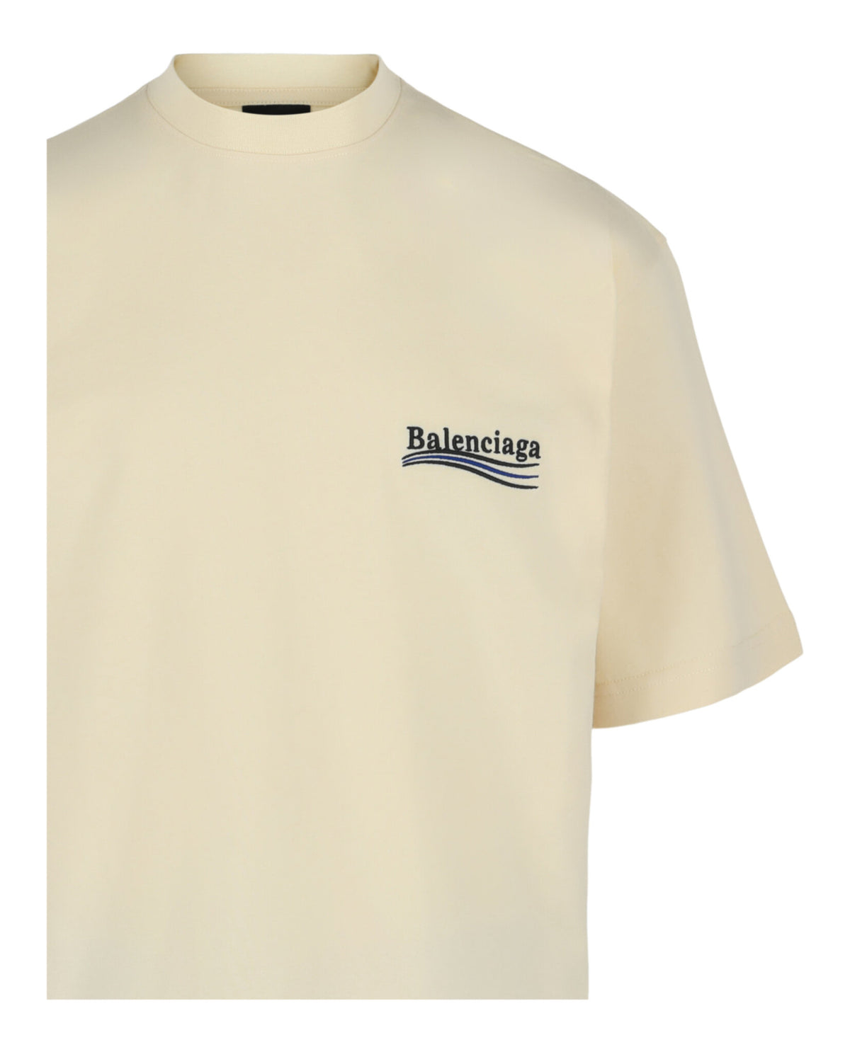 Balenciaga Mens Political Campaign Large Fit T-Shirt