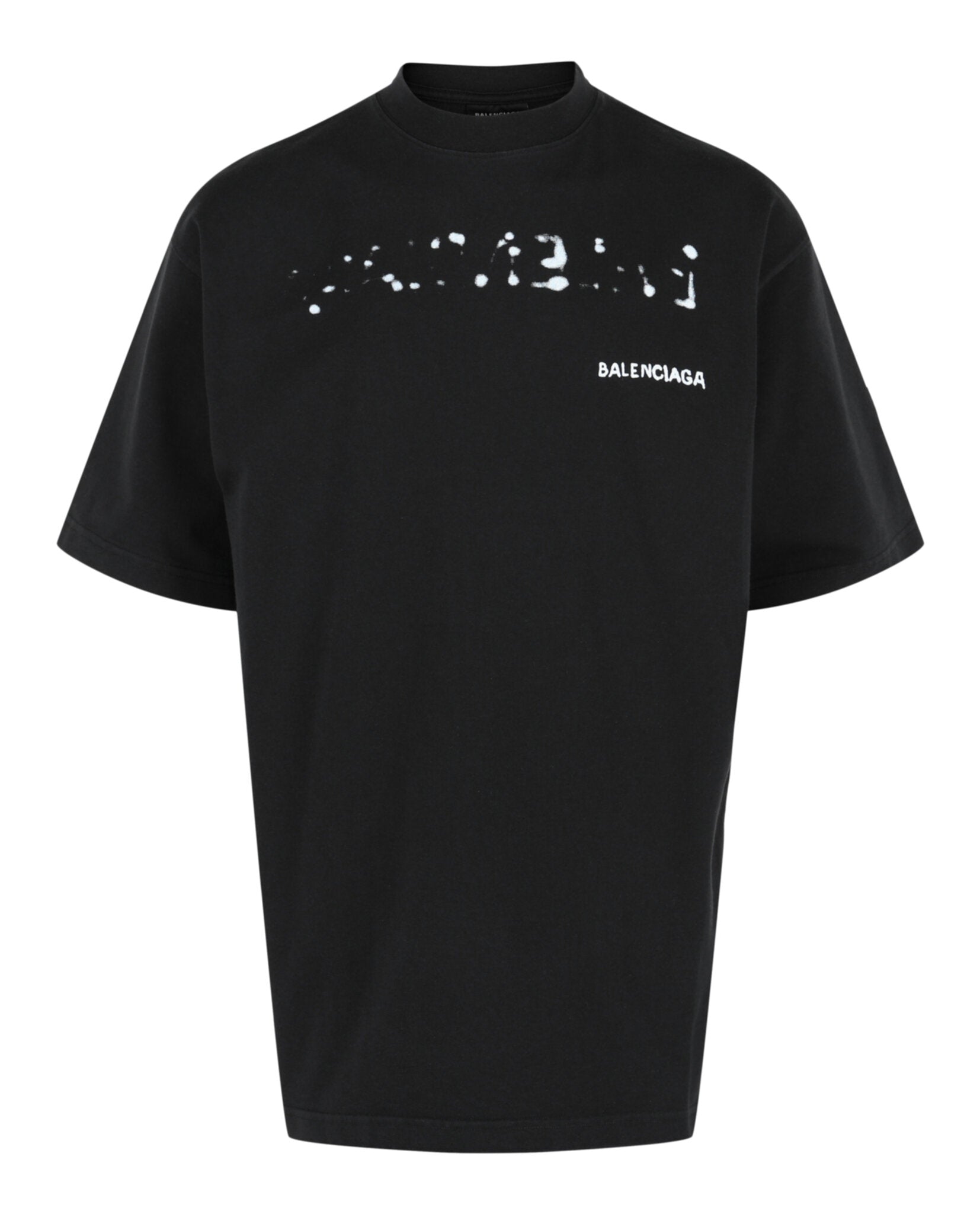 Balenciaga Mens Oversized Hand Drawn T-Shirt