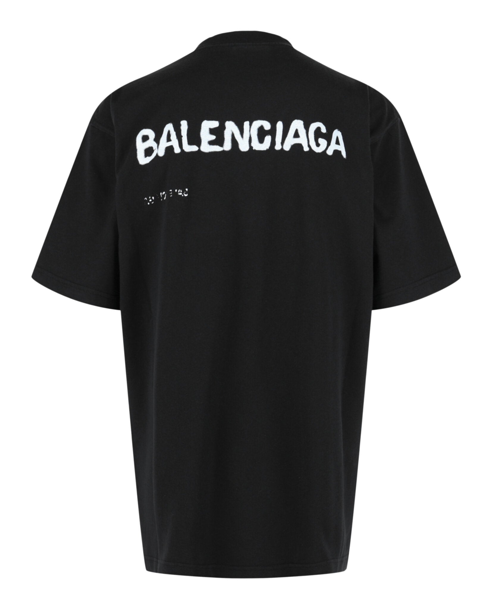 Balenciaga Mens Oversized Hand Drawn T-Shirt