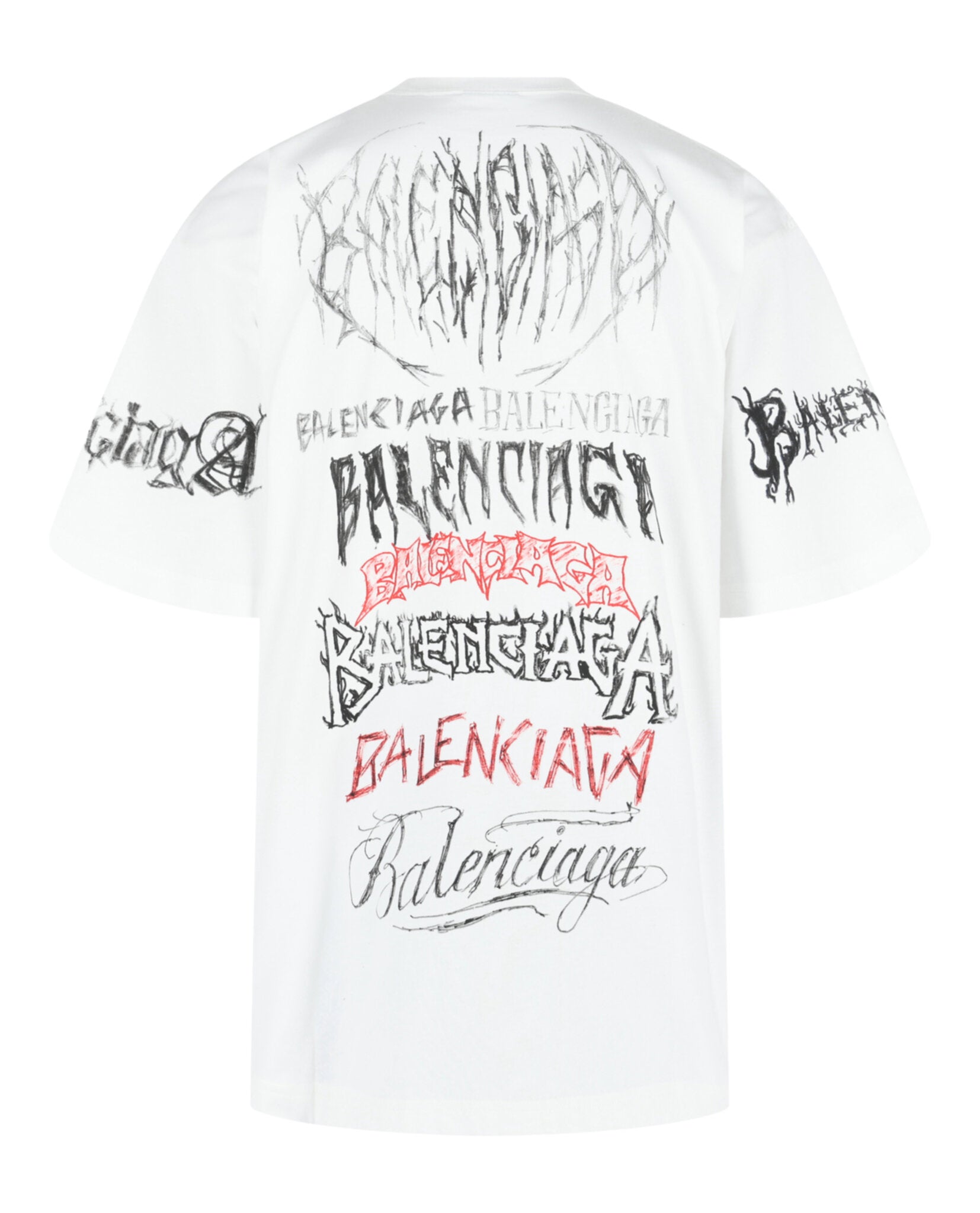 Balenciaga Mens DIY Metal T-Shirt