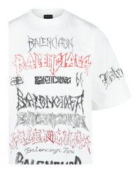 Balenciaga Mens DIY Metal T-Shirt