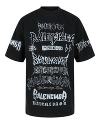 Balenciaga Mens DIY Metal Vintage T-shirt