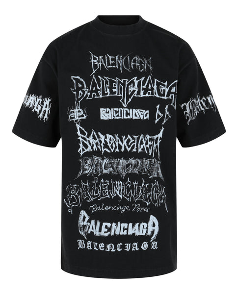 Balenciaga Mens DIY Metal Vintage T-shirt – Bluefly