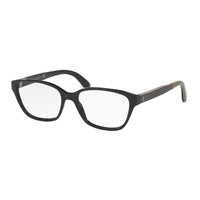 Polo Ralph Lauren Polo Ralph Lauren Eyeglasses Square Full Rim, Black Frame and Clear Demo Lenses Lens PH21655001