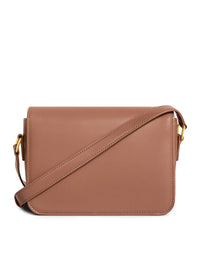 Celine Women Teen Triomphe Bag In Polished Calfskin