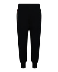 Alexander McQueen Mens Selvedge Logo Tape Detail Joggers