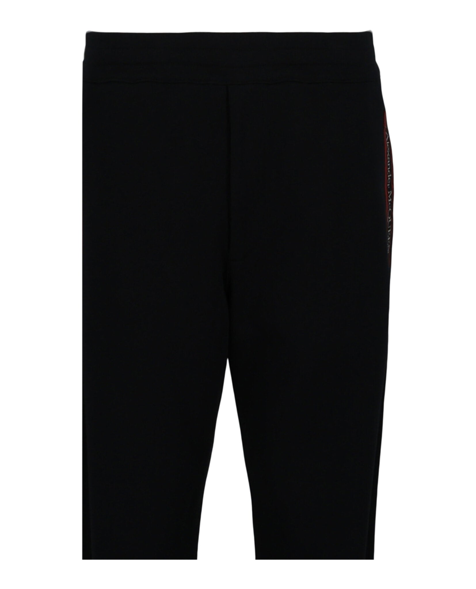 Alexander McQueen Mens Selvedge Logo Tape Detail Joggers