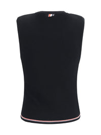Thom Browne Women Rwb Merino Wool Top
