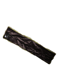 Dolce & Gabbana Multicolor Fur Shawl Neck Wrap Cover Collar Women's Scarf
