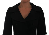 Dolce & Gabbana Dolce & Gabbana Black Short Croped Jacket Women's Blazer