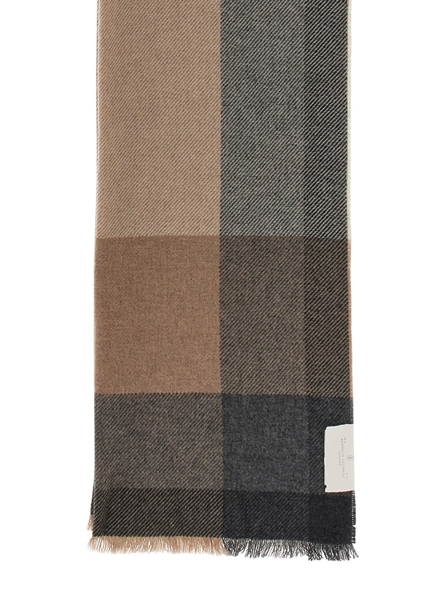 Brunello Cucinelli Men Sciarpa In Twill