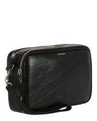 Balenciaga Mens Signature Double Zip Pouch