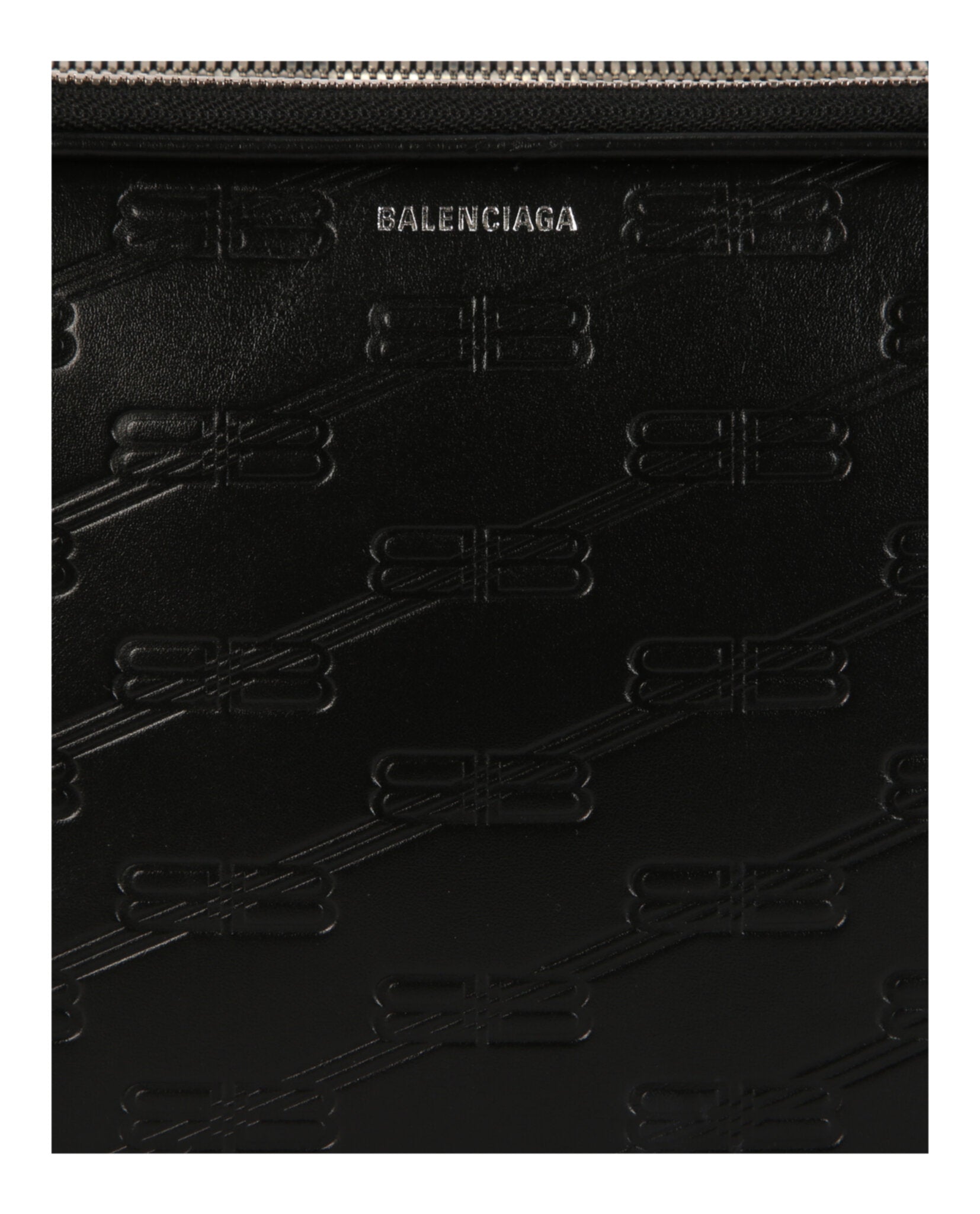 Balenciaga Mens Signature Double Zip Pouch