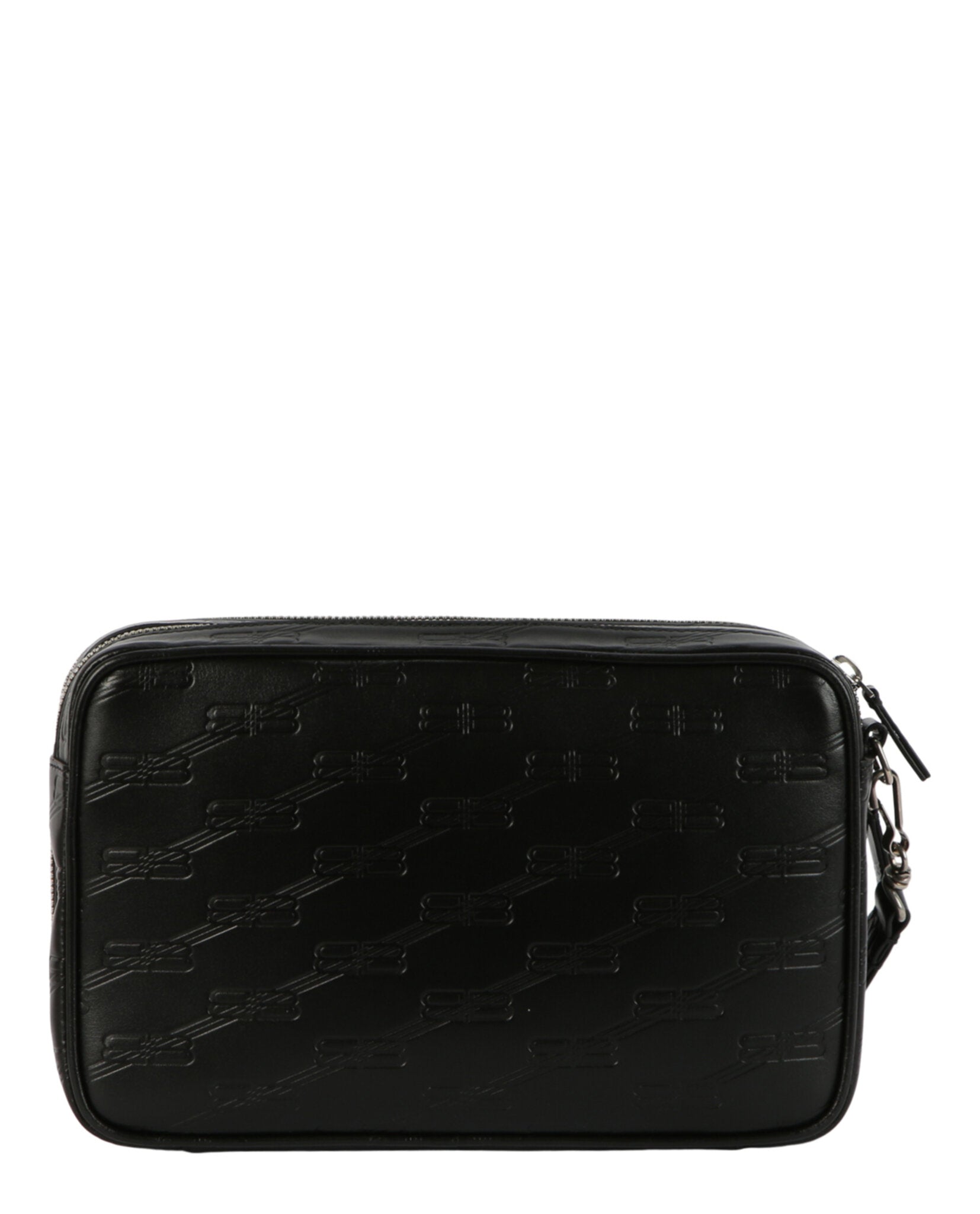 Balenciaga Mens Signature Double Zip Pouch