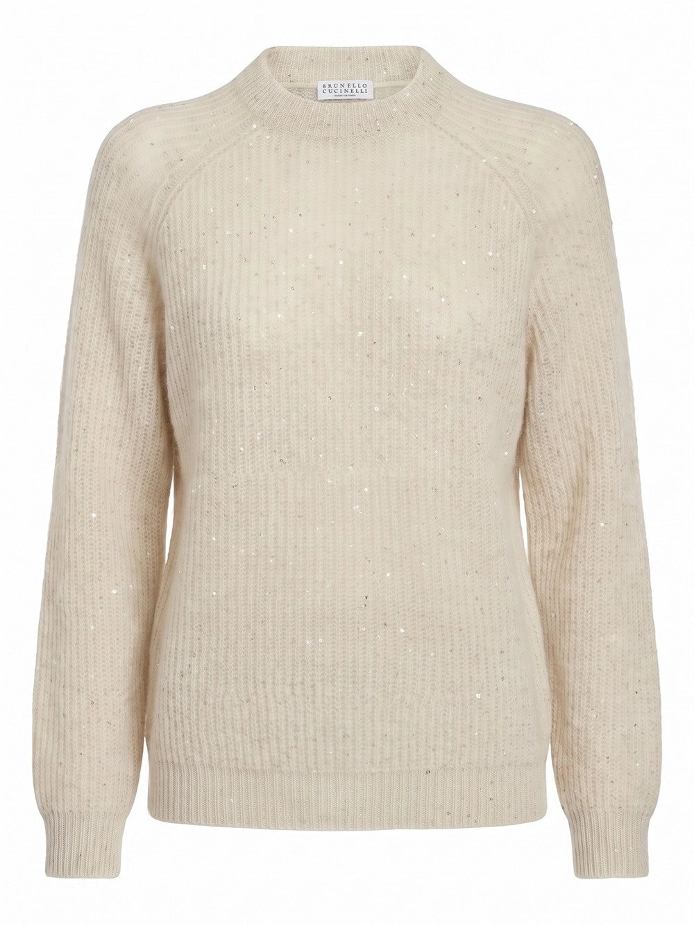 Brunello cucinelli Brunello Cucinelli Women Diamond Yarn English Rib Sweater