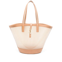 Saint Laurent Neutrals Tote Bags Women