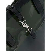 Saint Laurent Green Tote Bags Women