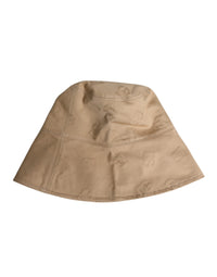 Dolce & Gabbana Beige Logo Monogram Cotton Bucket Men's Cap