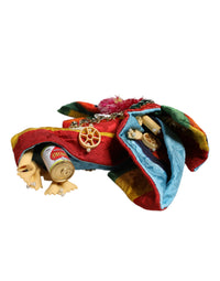 Dolce & Gabbana Dolce & Gabbana Multicolor Floral Crystal Embellished Diadem Women's Headband