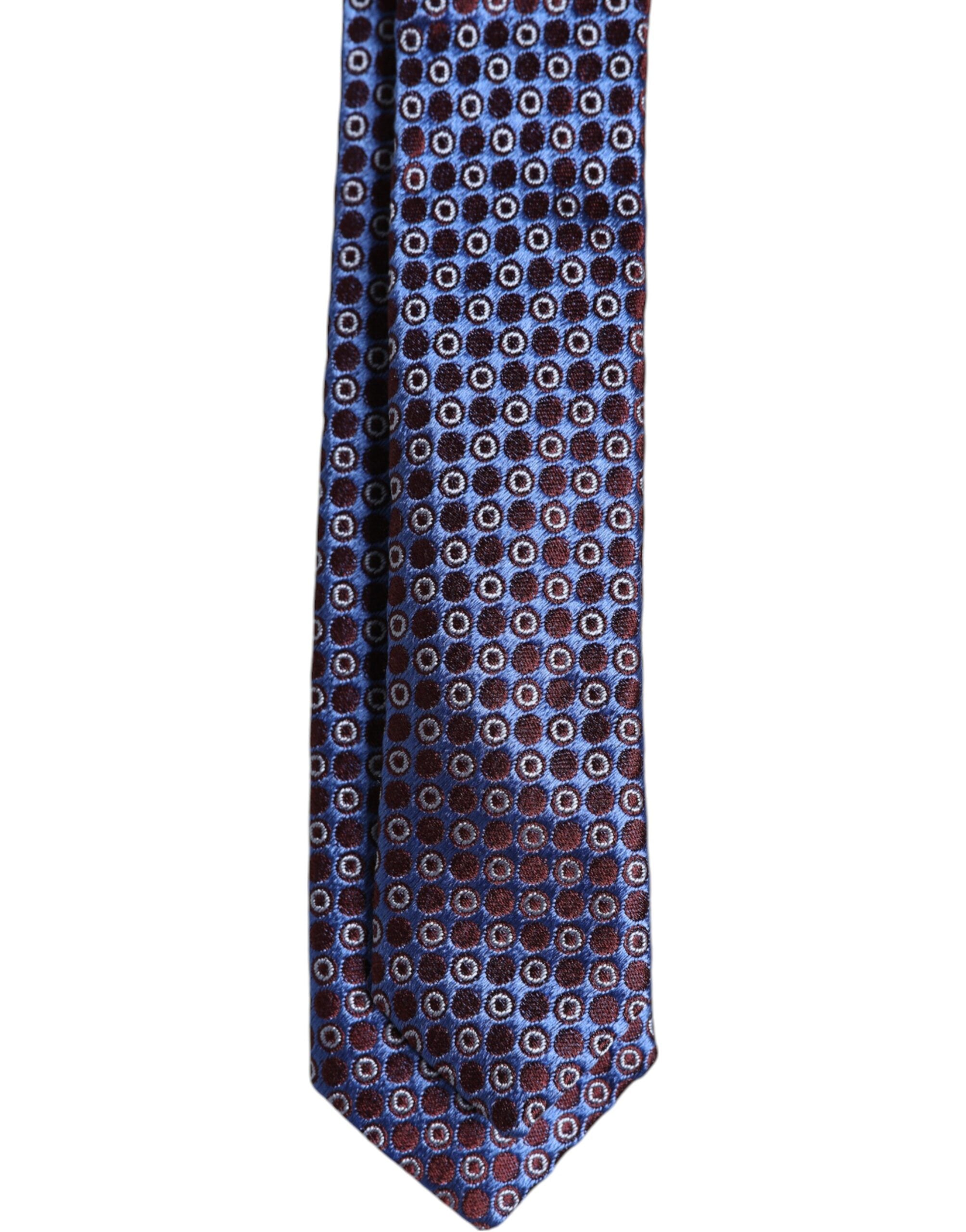 Dolce & Gabbana Dolce & Gabbana Multicolor Circles Silk Adjustable NeckMen's Men's Tie