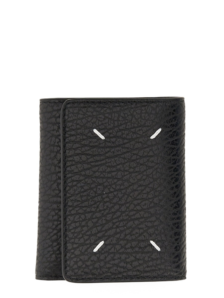 Maison Margiela Unisex Portafoglio Trifold "Four Stitches"