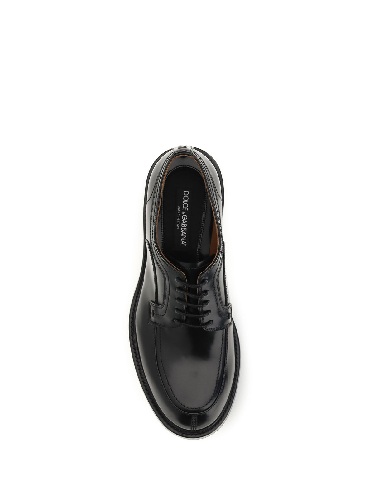 Dolce & Gabbana Men Calfskin Derby Loafers