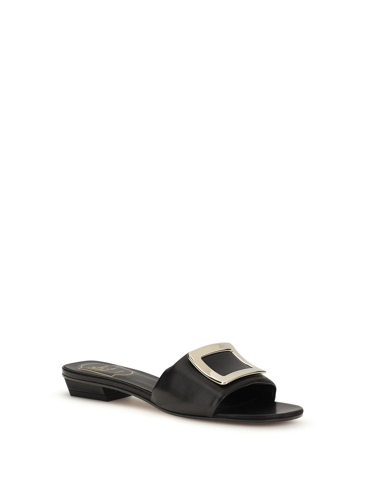 ROGER VIVIER Roger Vivier Women Leather Slide Sandals