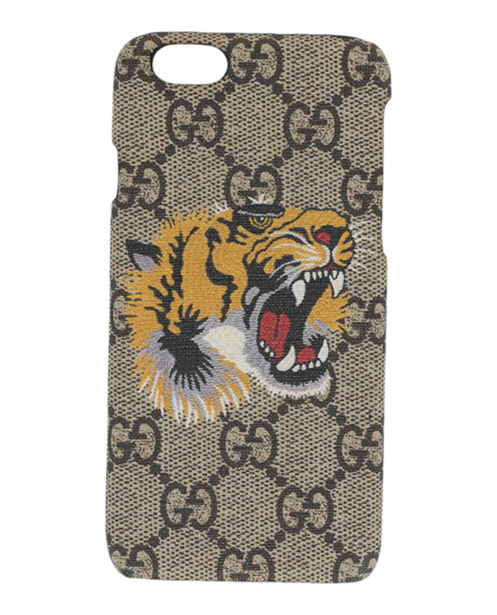 Gucci Unisex-Adult Tiger GG Supreme iPhone 7 Case