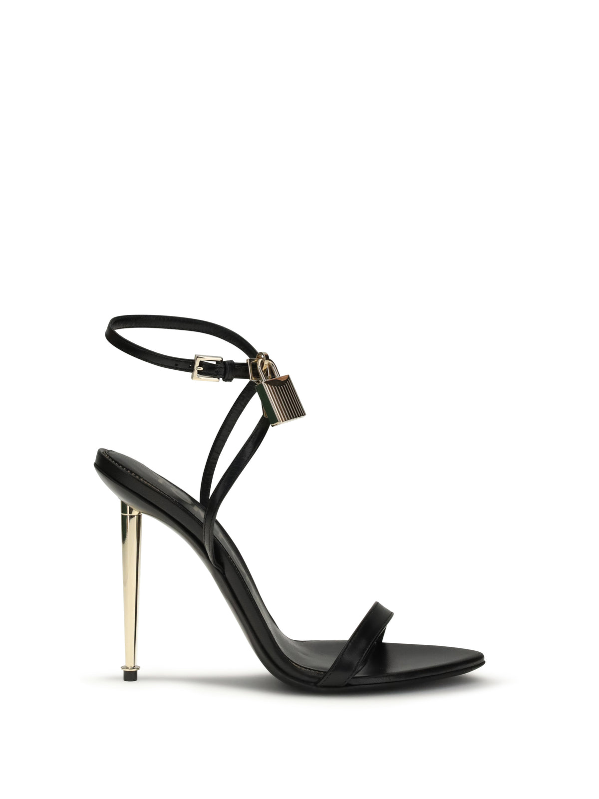 TOM FORD Tom Ford Women Padlock Pointy Naked Heeled Sandals