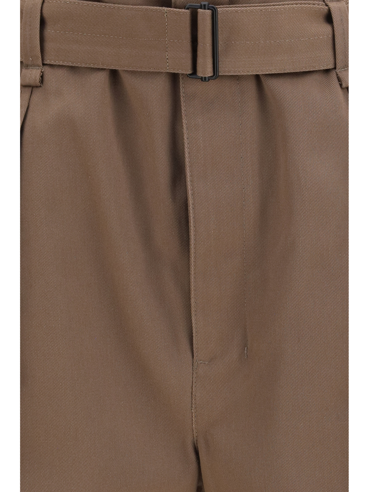 Lemaire Women Rounded Poly-Cotton Twill Pants