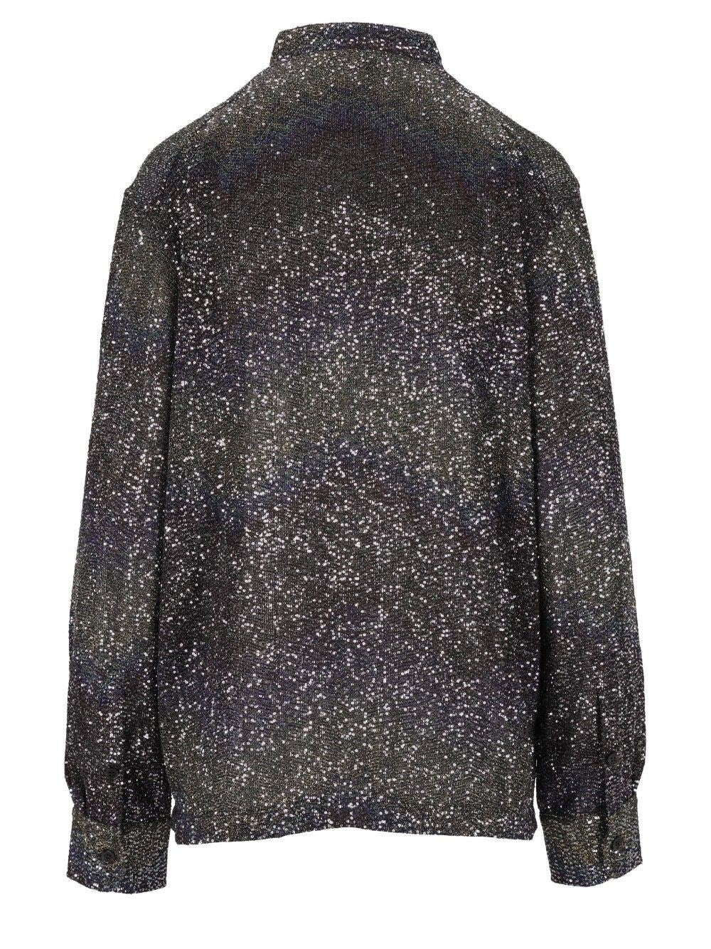 Missoni Women Oversized Shirt With Sequin Appliqué