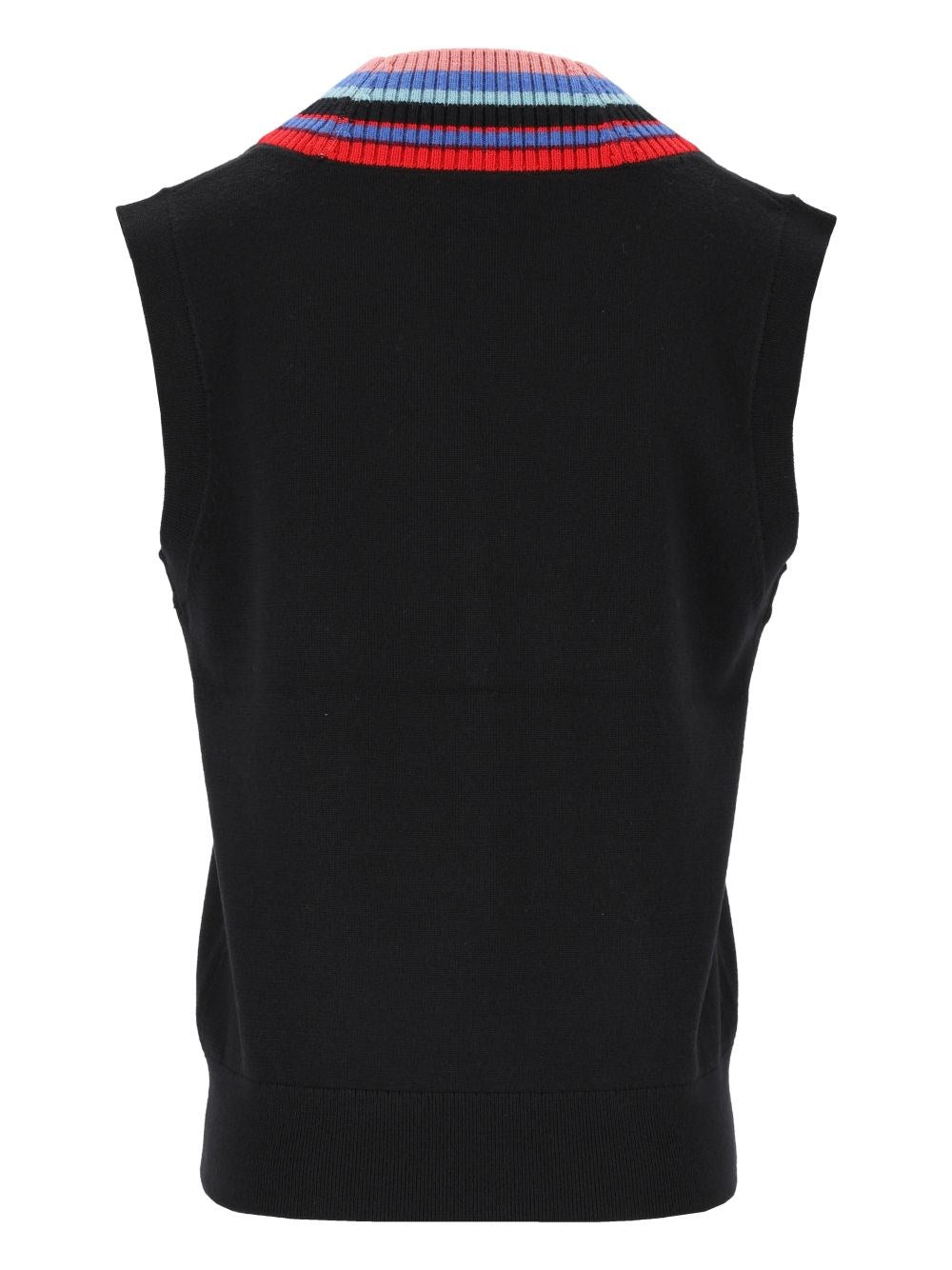 Dries Van Noten Women V-Neck Wool Top