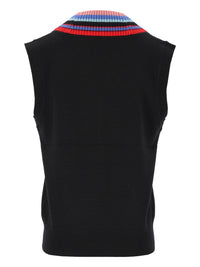 Dries Van Noten Women V-Neck Wool Top