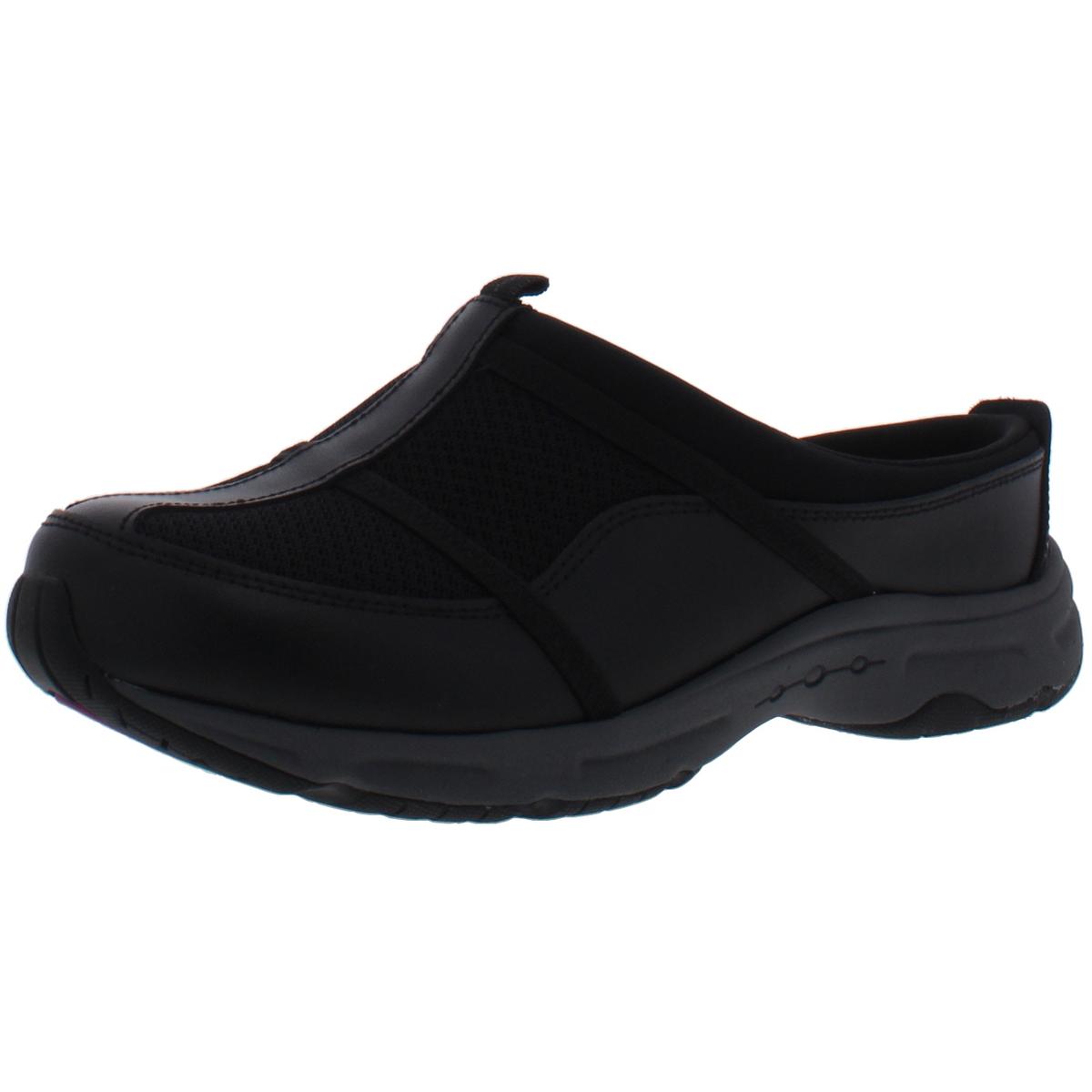 Argyle Womens Comfort Insole Slip On Mule Sneakers 6 Medium Black