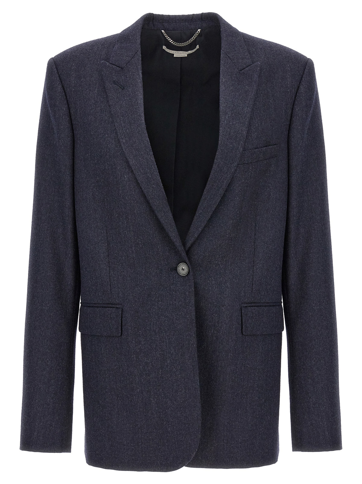 Stella Mccartney Women Single-Breasted Wool Blazer