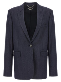 Stella Mccartney Women Single-Breasted Wool Blazer