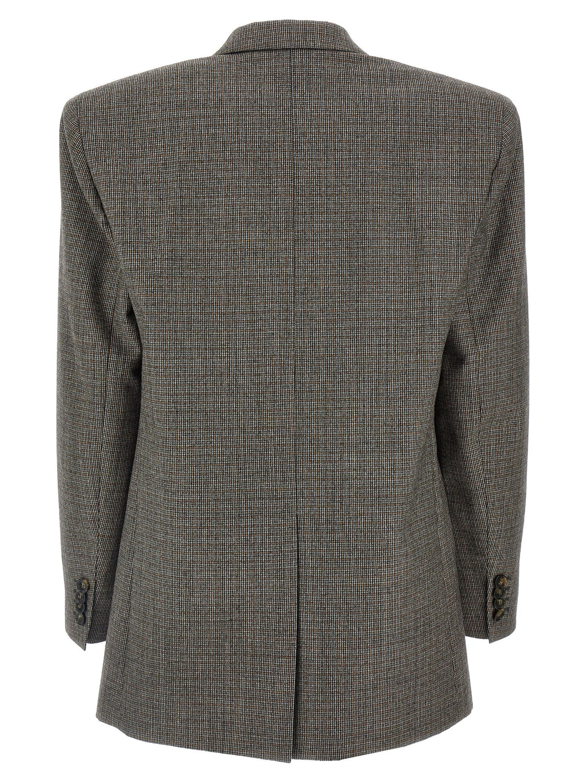 Stella Mccartney Women Single-Breasted Micro Houndstooth Blazer
