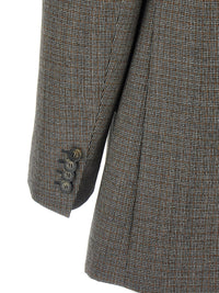 Stella Mccartney Women Single-Breasted Micro Houndstooth Blazer