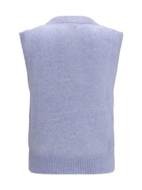 GANNI Ganni Women Teddy Brushed Alpaca Vest