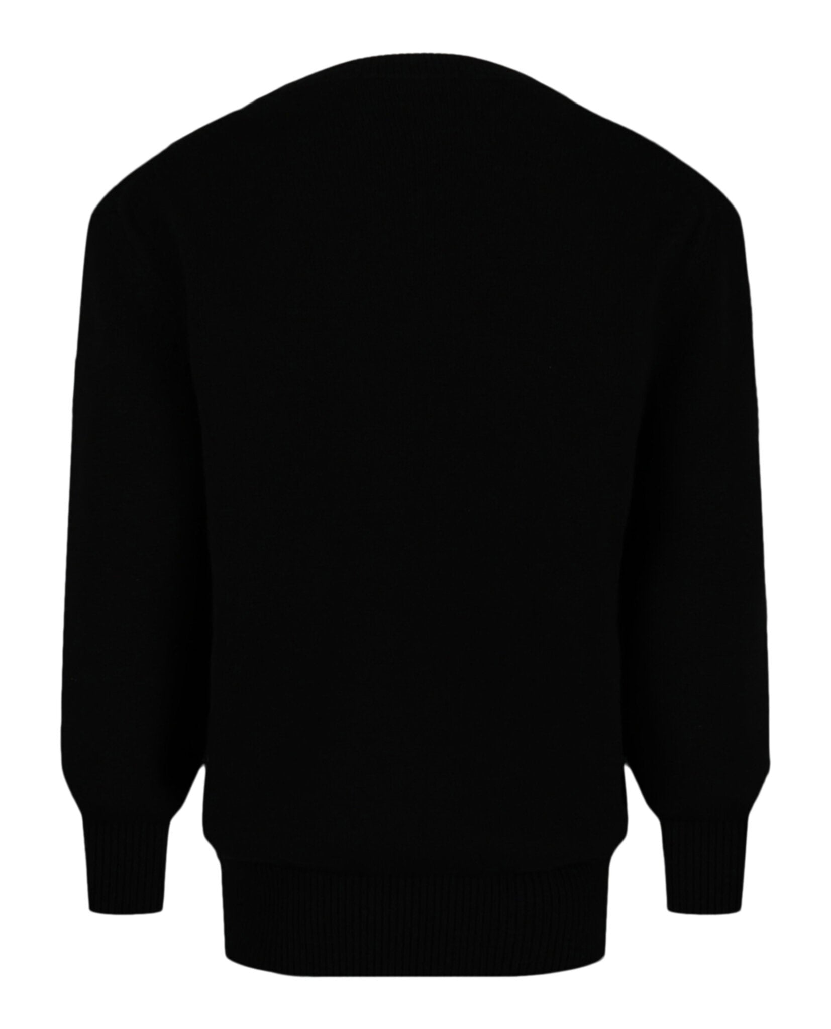Alexander McQueen Mens Logo Embroidered Sweater