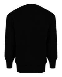 Alexander McQueen Mens Logo Embroidered Sweater