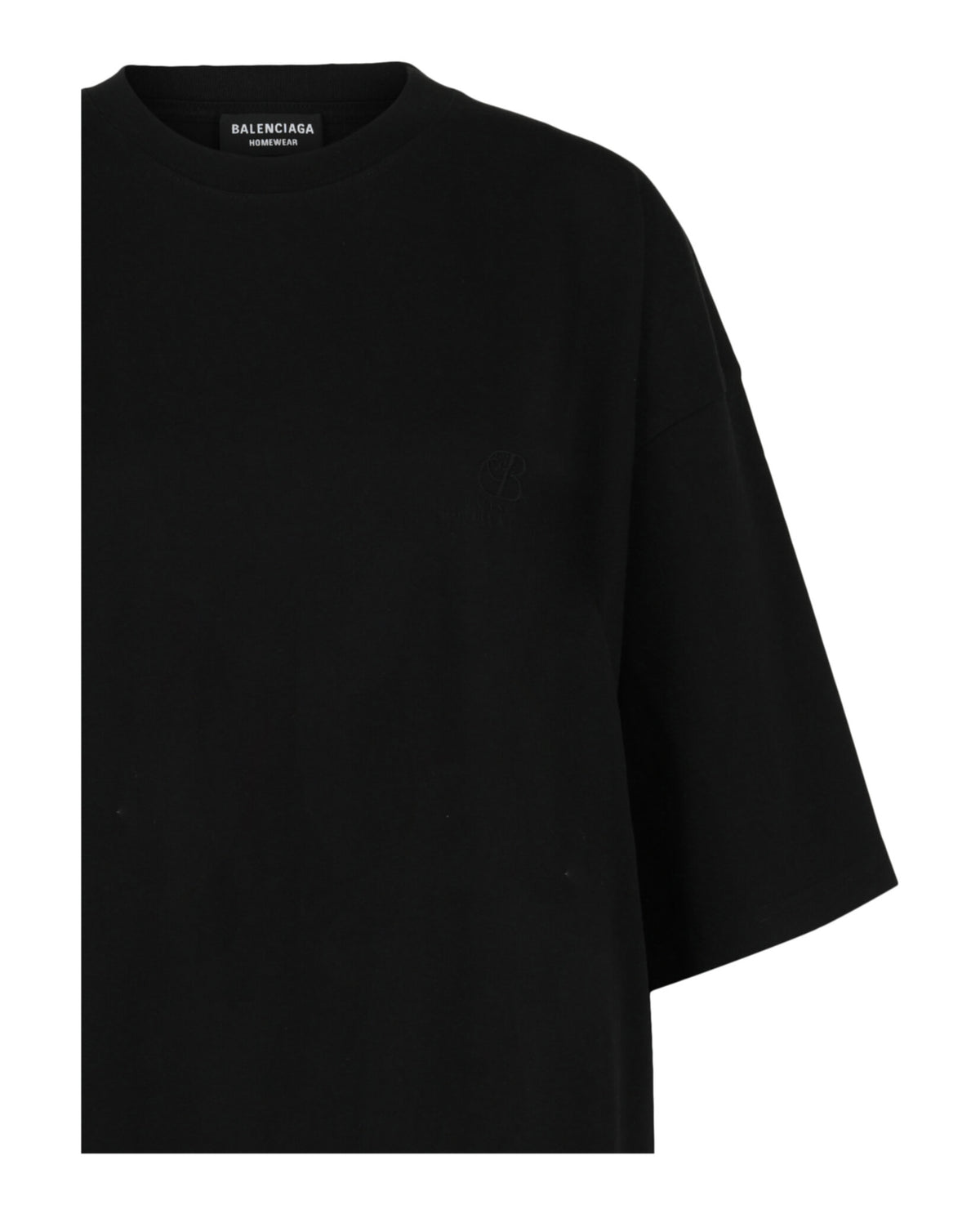 Balenciaga Balenciaga Womens Resort Embroidered Oversized T-Shirt