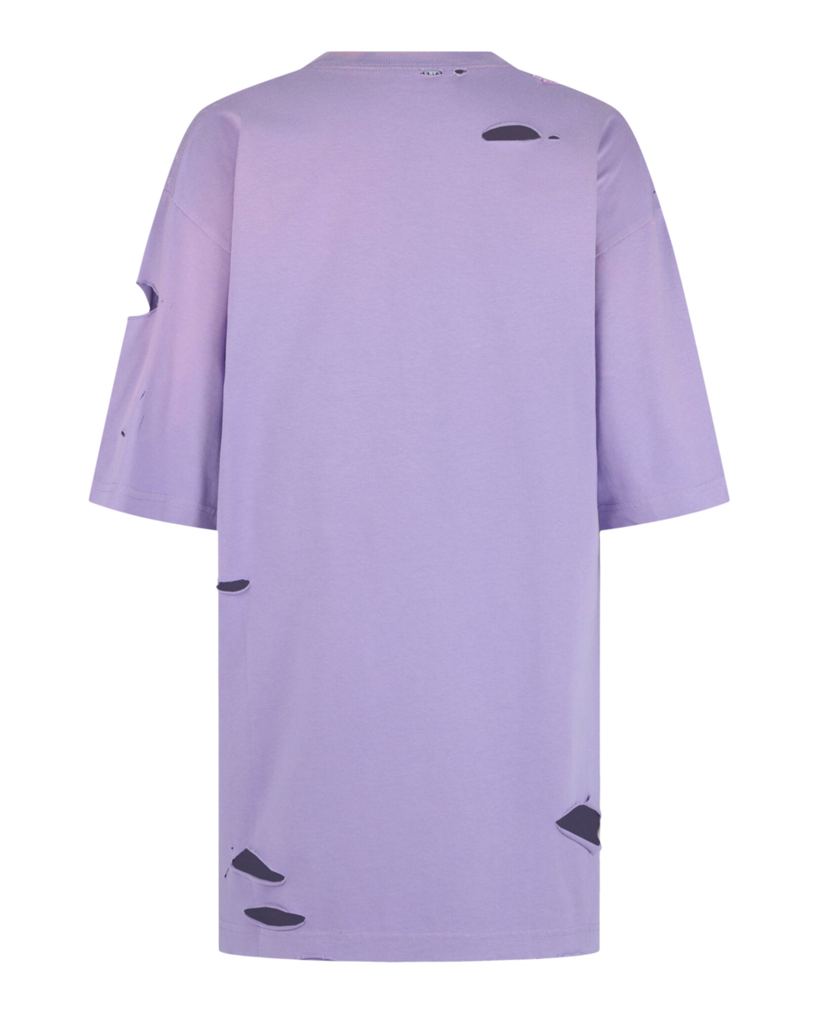 Balenciaga Balenciaga Womens Caps Destroyed Boxy Fit T-Shirt