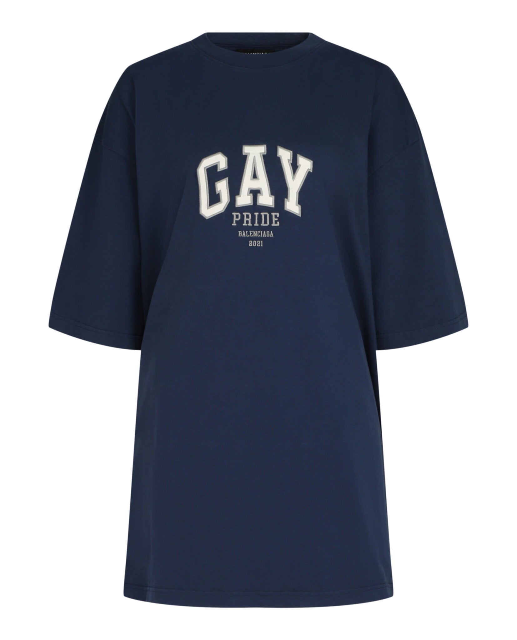 Balenciaga Balenciaga Womens Pride 2021 Boxy Fit T-Shirt