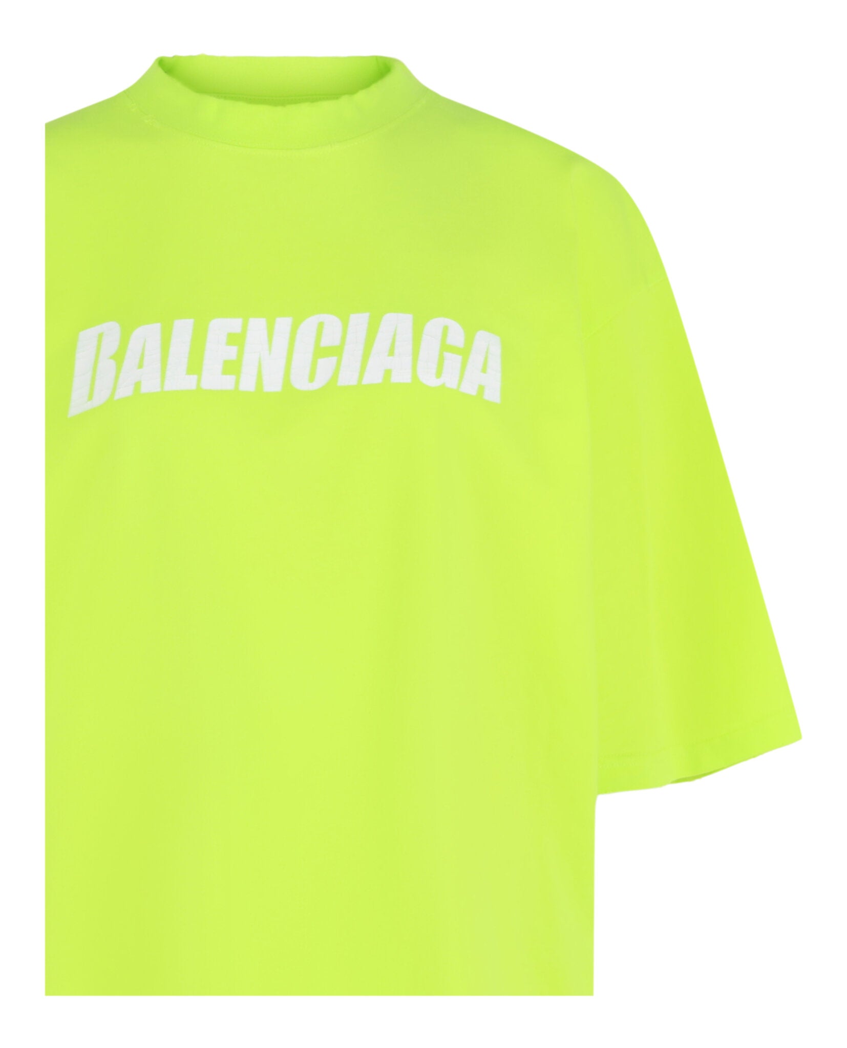 Balenciaga Balenciaga Womens Caps Vintage Jersey Boxy T-Shirt