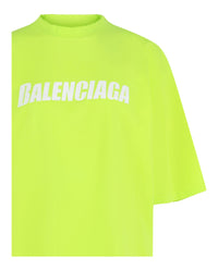 Balenciaga Balenciaga Womens Caps Vintage Jersey Boxy T-Shirt